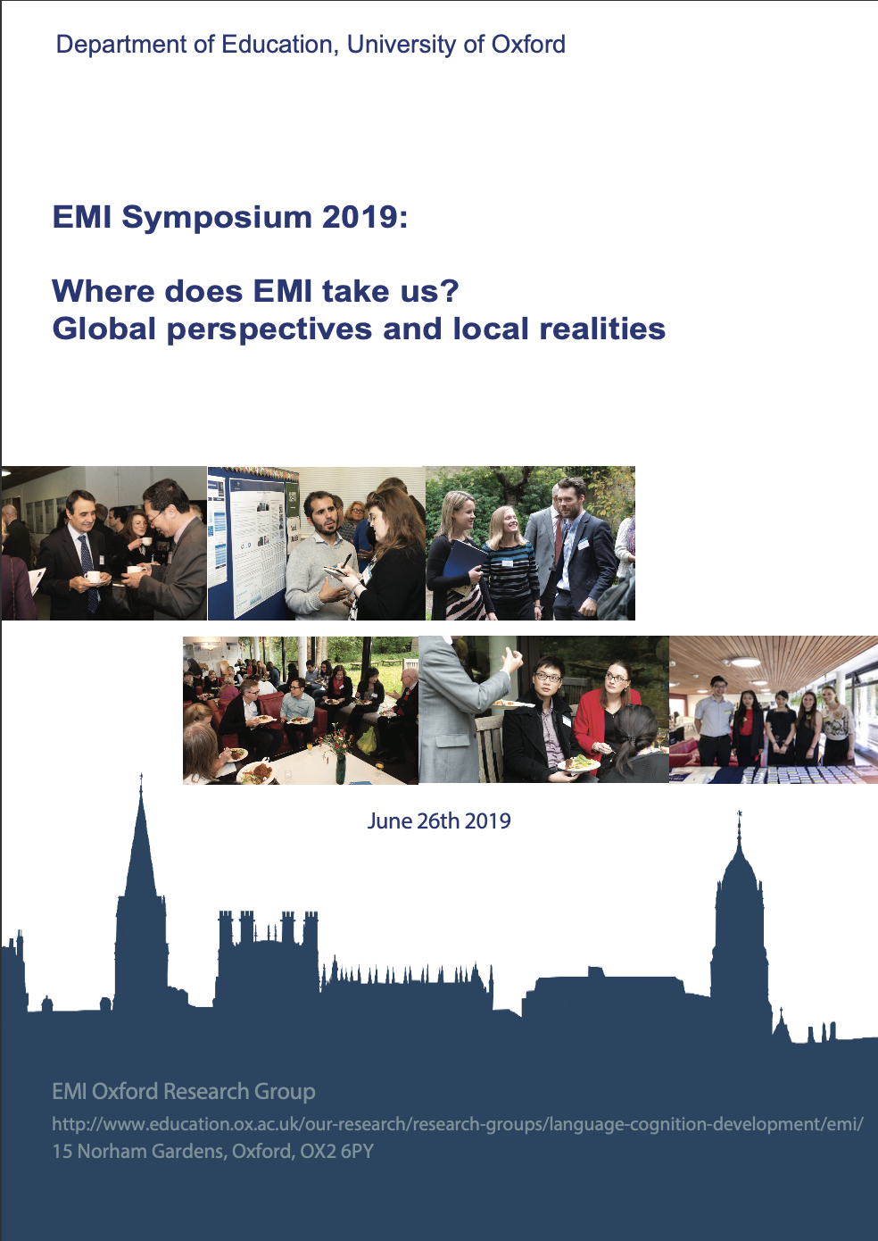 Oxford EMI Symposium 2019